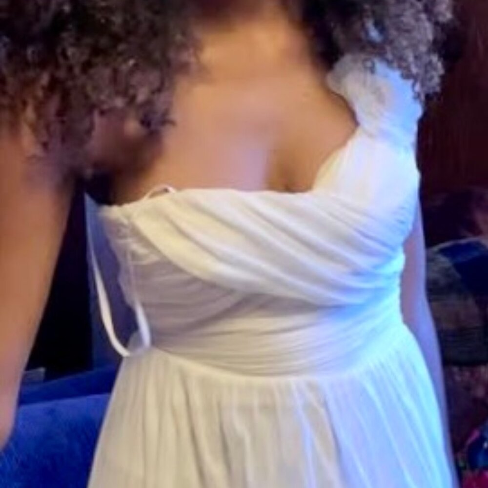 White dress